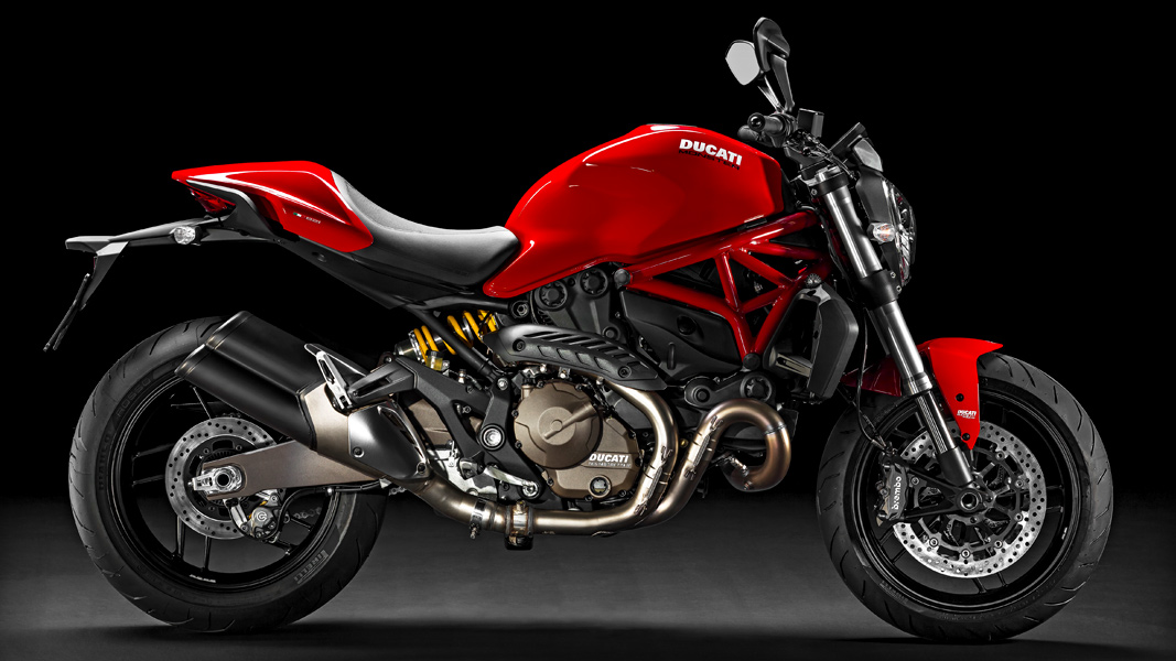 Nova Ducati Monster 821 2017 - Preço, Potência, Cores, Fotos