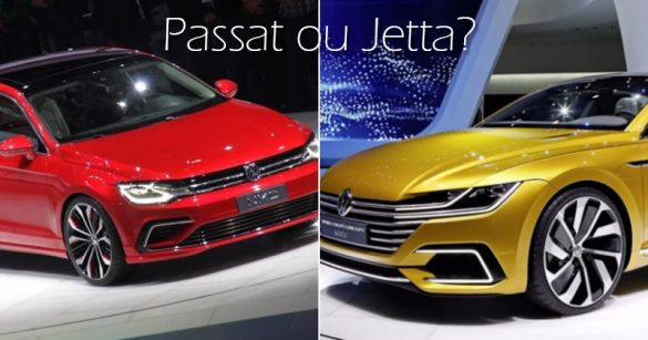 Qual a diferença entre o Jetta é o Passat?